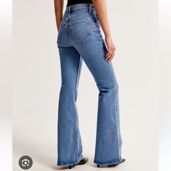 Abercrombie 70s vintage flare ultra high rise 30R - Picture 3 of 9
